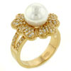Size 7 Pearl Cz Ring