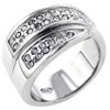 Size 7 Cz Wrap Stacking Ring