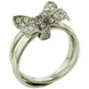 Size 7 Cz Bow Knot Ring