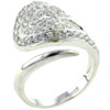 Size 7 Cz Twist Ring