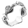 Size 7 School Of Fish Ring