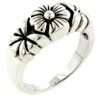 Size 7 Floral Garden Ring