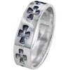 Size 7 Celtic Cross Band Ring