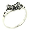 Size 7 Butterfly Silver Ring