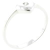 Size 7 Small Round Cut Cz Heart Ring