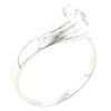 Size 7 Snake Band  Sterling   Silver   Ring 