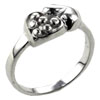 Size 7 Double Heart Ring