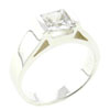 Size 7 Princess Cut Cz Ring With Birthstone