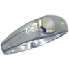 Size 7 Oval Mother Of Pearl Ring