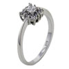 Size 7 Princess Cut Cz Ring