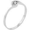 Size 7 Cz Curl Ring
