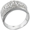 Size 7 Round Cut Cz Inca Ring