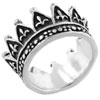 Size 7 Fleur De Lis Crown Ring