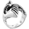 Size 7 Tribal Horned Blade Ring