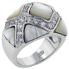 Size 8 Opal Cz Ring