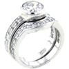 Size 8 Round Arch Ring