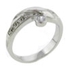 Size8 Round Cut Cz Twist With  Crown  Sterling  Silver  Ring