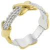 Size 8 Two Tone Ring