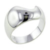 Size 8 Silver Swirl Ring