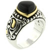 Size 8 Diagonal Heart Ring