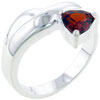 Size 8 Citrine Triangle Ring