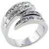 Cz Whirl Ring