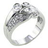 Size 8 Multi Cut Cz  Ring 