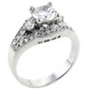 Size 8 Round Cut  Cz  Framed Ring RG08_216_X04