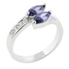 Size 8 Double Marquise Cut Cz Ring