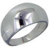 Size 8 Sterling Silver Wide Band Ring