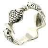 Size 8 School Of Fish Ring