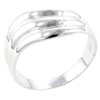 Size 8 Ocean Wave Sterling Silver Ring
