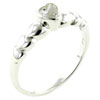 Size 8 Heart Cz Ring