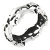 Size 8 Dolphin School Sterling Silver Ring