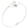 Size 8 Small Round Cut Cz Heart Ring