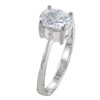 Size 8 Good Oval Cut Cz Ring