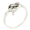Size 8 Heart And Arrow Ring