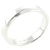 Size 8 Classic Band Sterling Silver Ring
