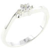 Size 8 Small Round Cut Cz Ring