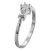 Size 8 Round Cut Cz Polished Band Ring