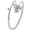 Size 8 Sterling Silver Triskele Ring