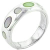 Size 8 Seven Stone Mother Of Pearl Ring