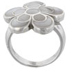 Size 8  Mother  Of Pearl Daisy Ring