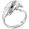 Size 8 Dolphin Ring