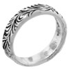 Feather &amp; Leaf Ring