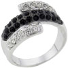 Rings - Size 9 Coiled Cz Ring