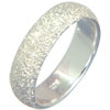Size9  Sterling Silver Textured Band Ring
