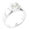 Size 9 Princess Cut Cz Ring