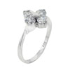 Size 9 Cz Cross Ring