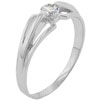  Size  9 Cz Trident Ring